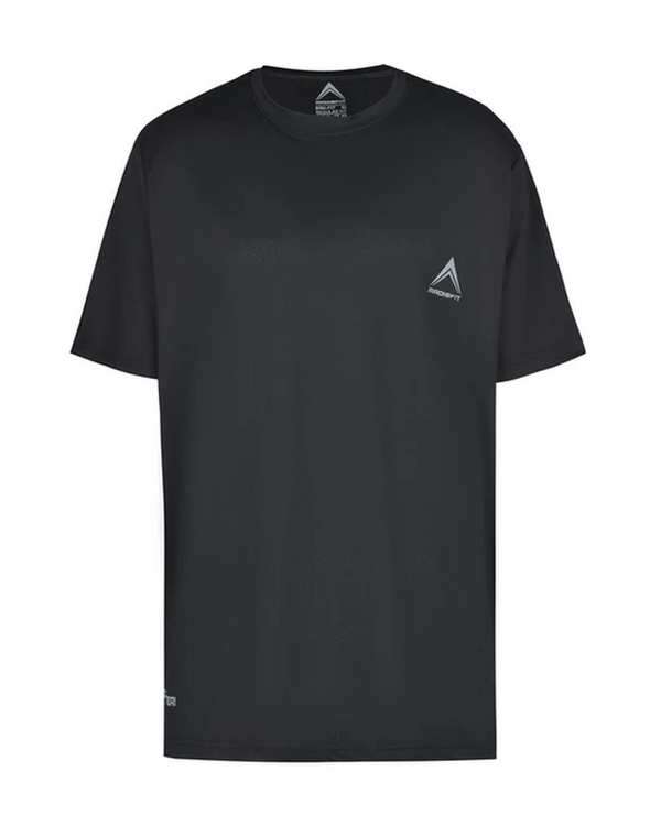 تیشرت ورزشی مردانه آستین کوتاه مشکی رادیس فیت Radisfit مدل Dri-Fit B1