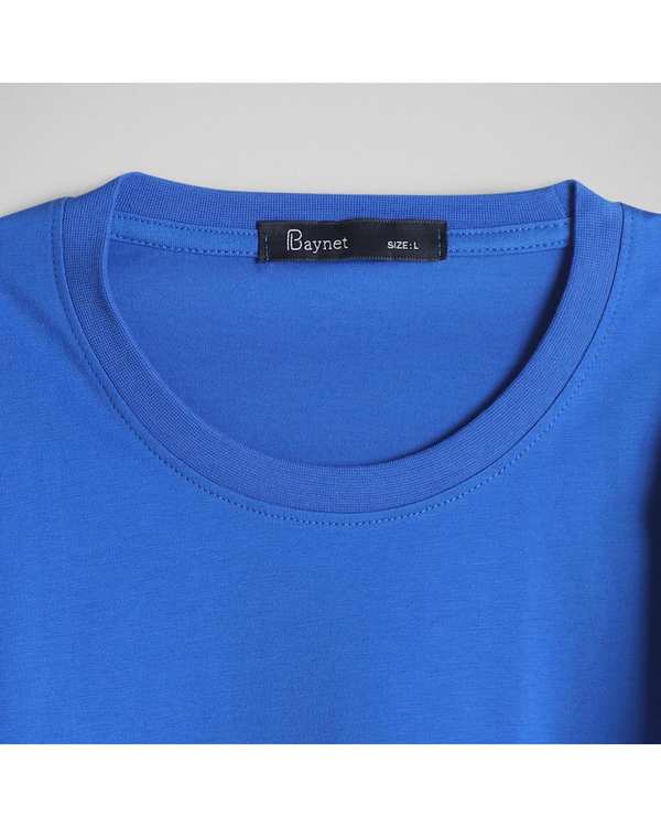 تیشرت مردانه آبی کاربنی باینت Baynet مدل 373 - تصویر 6