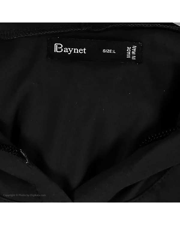 تی شرت مردانه آستین بلند کلاهدار مشکی باینت Baynet مدل 511-2 - تصویر 6