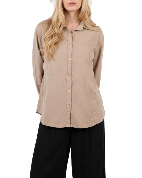 شومیز زنانه کرم سوپردرای Superdry کد 6020013