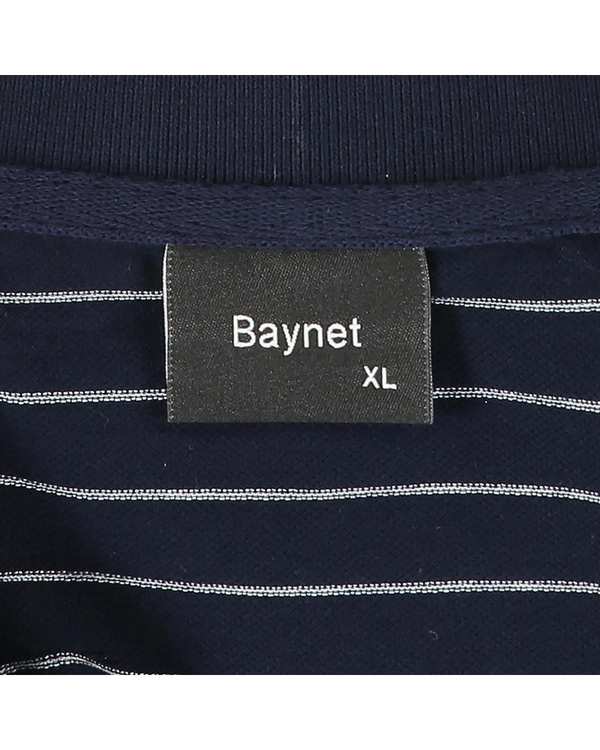 پولوشرت مردانه آستین بلند سرمه ای باینت Baynet مدل 2261826 - تصویر 4