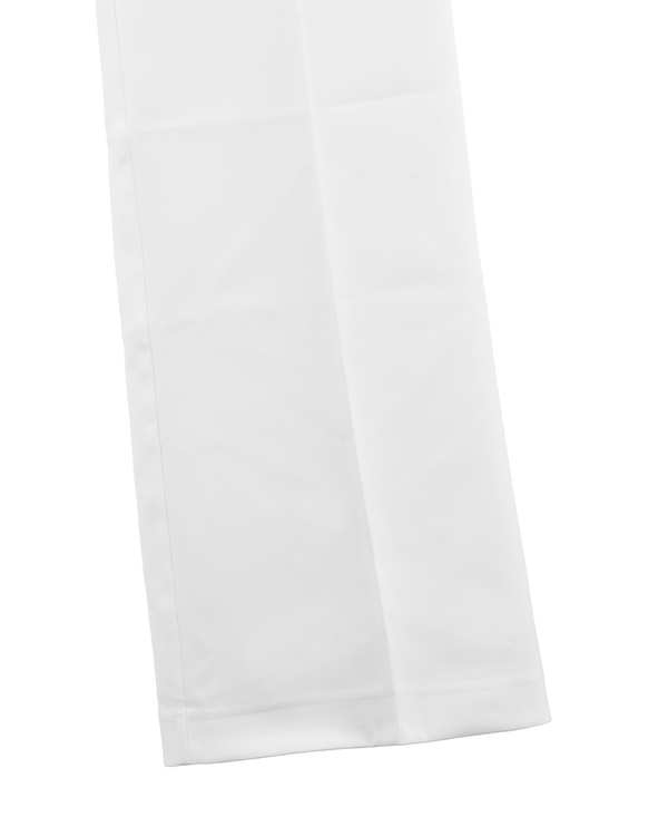 شلوار پارچه ای زنانه مجلسی دمپا گشاد سفید تولین Tullin مدل زارا کد 60241 - تصویر 5