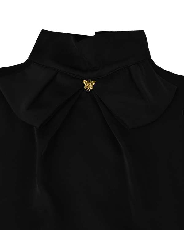 تاپ زنانه مشکی تولین Tullin مدل بنفشه کد 1047400 - تصویر 3