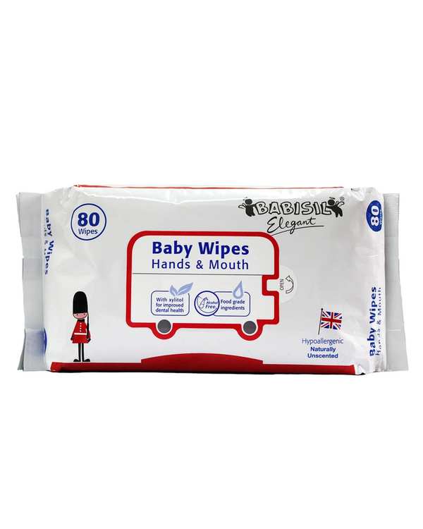 دستمال مرطوب و استریل کننده کودک بیبی سیل Babisil بسته 80 عددی ?>