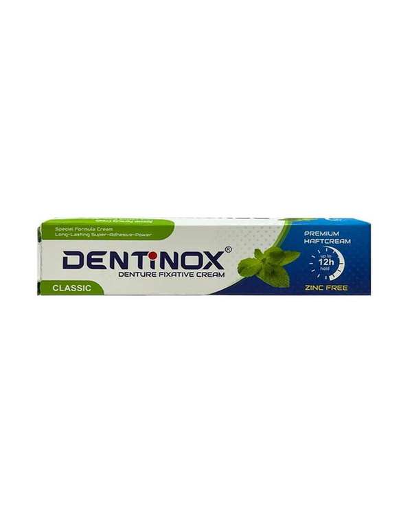 دهانشویه و خوشبو کننده دهان چسب دندان مصنوعی دنتینوکس Dentinox مدل Denture Fixative Cream برند متفرقه - تصویر 2