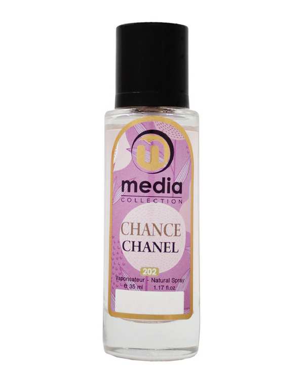 عطر جیبی زنانه مدیا Media مدل شنل چنس شماره 202 حجم 35 میلی لیتر