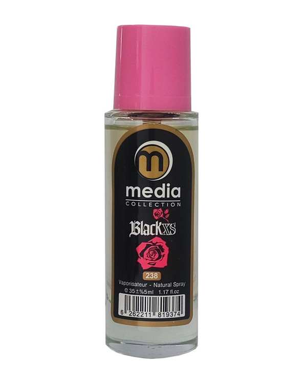 عطر جیبی زنانه مدیا Media مدل بلک ایکس اس شماره 238 حجم 35 میلی لیتر