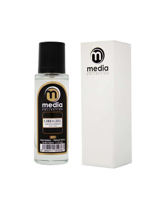 عطر جیبی زنانه مدیا Media مدل گودگرل Good Girl شماره 221 حجم 35 میلی لیتر - تصویر 2