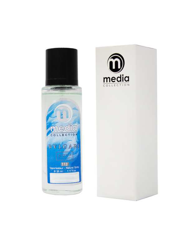 عطر جیبی مردانه مدیا Media مدل آکوا بولگاری شماره 112 حجم 35 میلی لیتر - تصویر 2