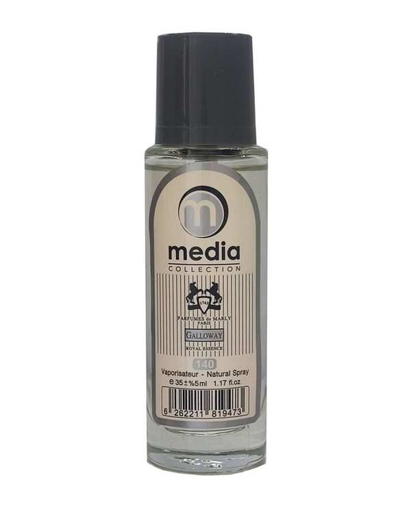 عطر جیبی مردانه مدیا Media مدل مارلی گالووی شماره 140 حجم 35 میلی لیتر
