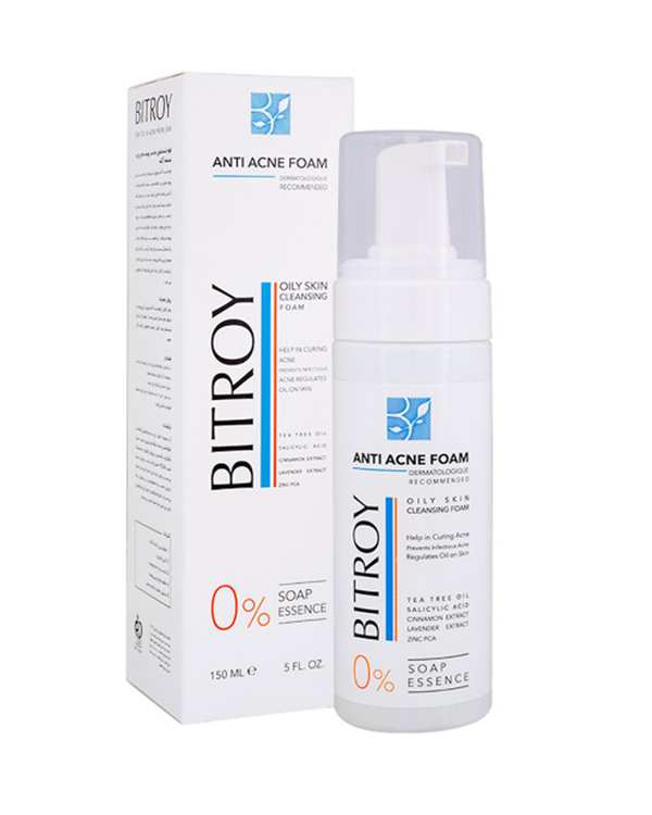 فوم شستشوی صورت بیتروی Bitroy مناسب پوست چرب حجم 150 میلی لیتر - تصویر 2
