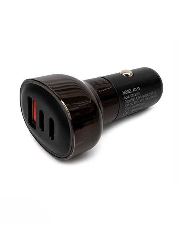شارژر فندکی 38 وات مشکی اکسیژن Oxygen مدل AC-13