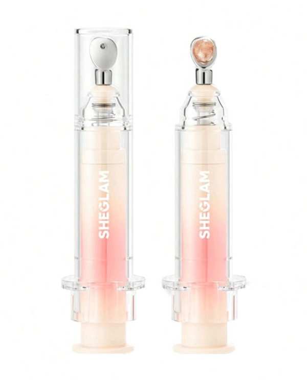 لیپ پلامپر آمپولی حجم دهنده لب شیگلم Sheglam مدل Booster Shine Plumping Lip Gloss رنگ Own Your Shine - تصویر 2