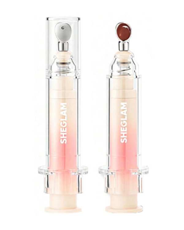 لیپ پلامپر آمپولی حجم دهنده لب شیگلم Sheglam مدل Booster Shine Plumping Lip Gloss رنگ Sepia Kiss - تصویر 2