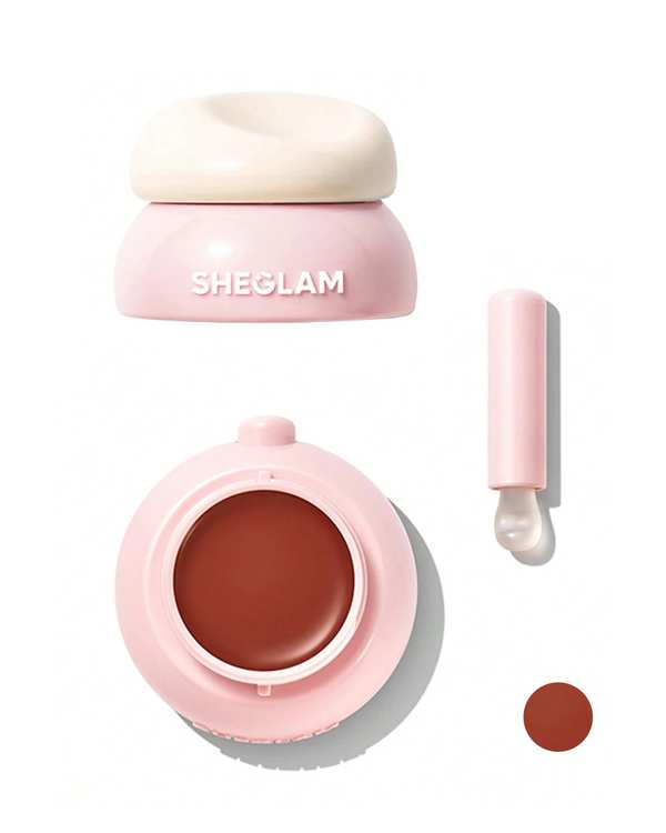 مربای لب جیبی شیگلم Sheglam مدل Hydra Jelly Pocket Lip Jam رنگ Fig Flirt وزن 3.5 گرم