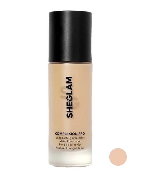 کرم پودر مات شیگلم Sheglam مناسب پوست چرب مدل Complexion Pro رنگ Sand