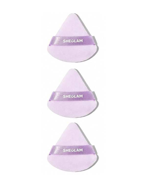 پاف آرایشی 3 عددی بنفش شیگلم Sheglam