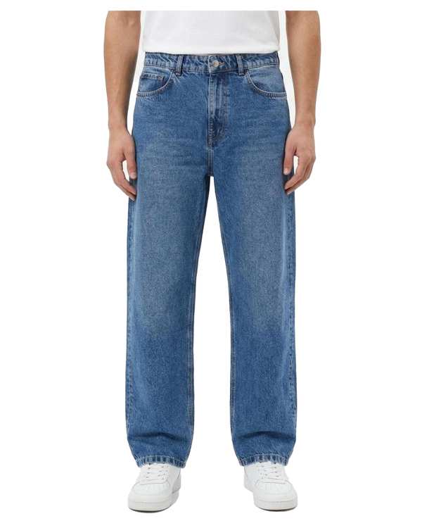 شلوار جین مردانه نیم بگ آبی سوپردرای Superdry کد 7190016