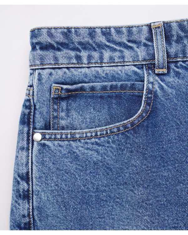 شلوار جین مردانه نیم بگ آبی سوپردرای Superdry کد 7190016 - تصویر 4