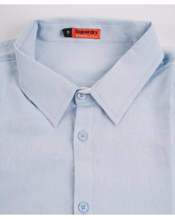 پیراهن مردانه آبی روشن سوپردرای Superdry کد 7010010 - تصویر 5