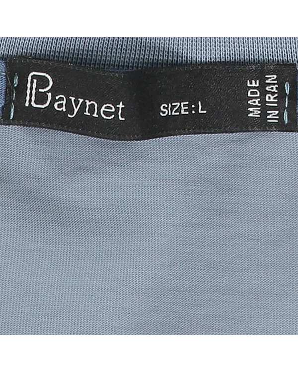 تیشرت آستین بلند مردانه نقرآبی باینت Baynet مدل 513-18 - تصویر 7