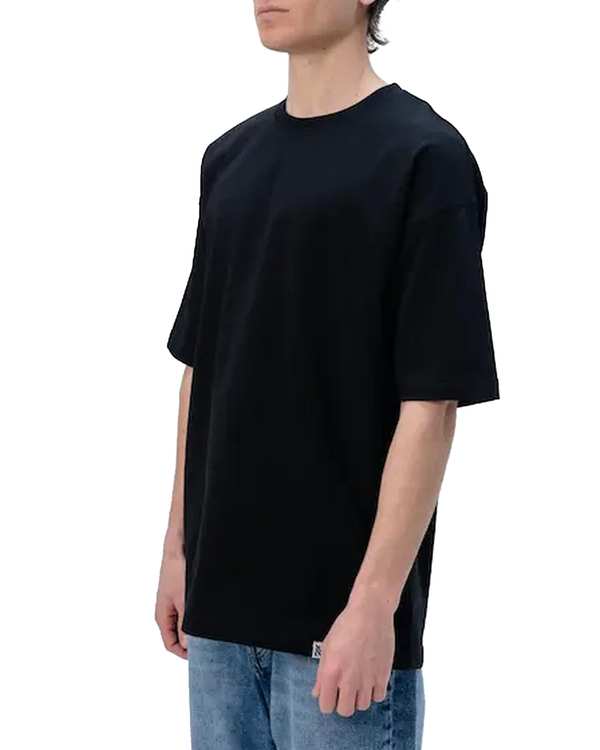 تیشرت مردانه بیسیک مشکی نفیر ور Nafir Wear مدل alpha کد 711201