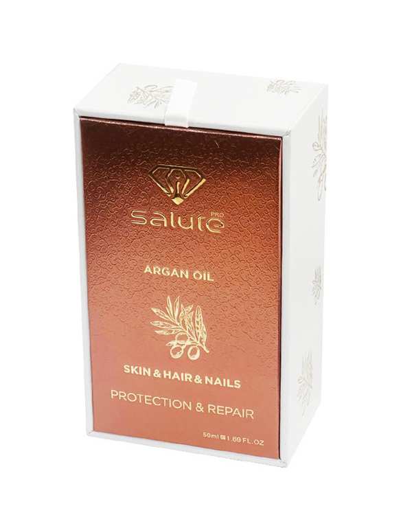 روغن مو روغن ترمیم کننده مو و پوست و ناخن سالوته پرو Salute حاوی روغن آرگان حجم 50 میلی لیتر - تصویر 2