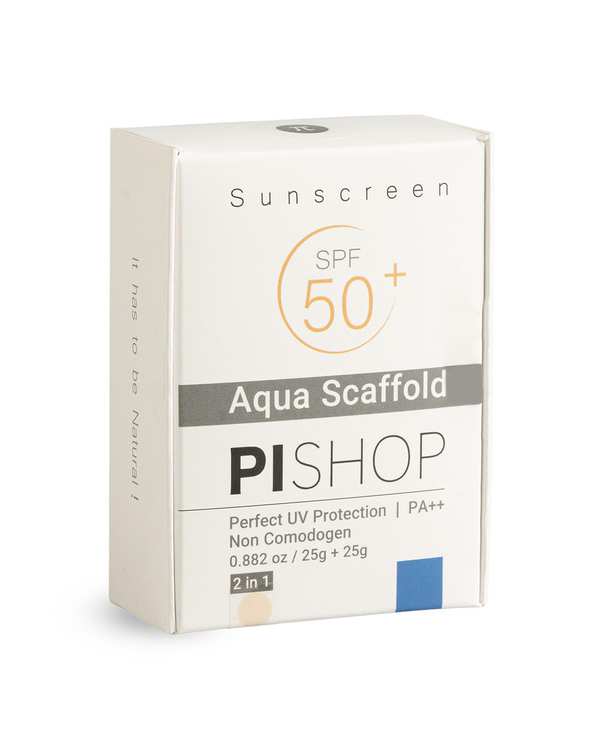 کرم ضد آفتاب رنگی SPF50 بژ روشن پی PI مناسب پوست چرب حجم 50 میلی لیتر - تصویر 3