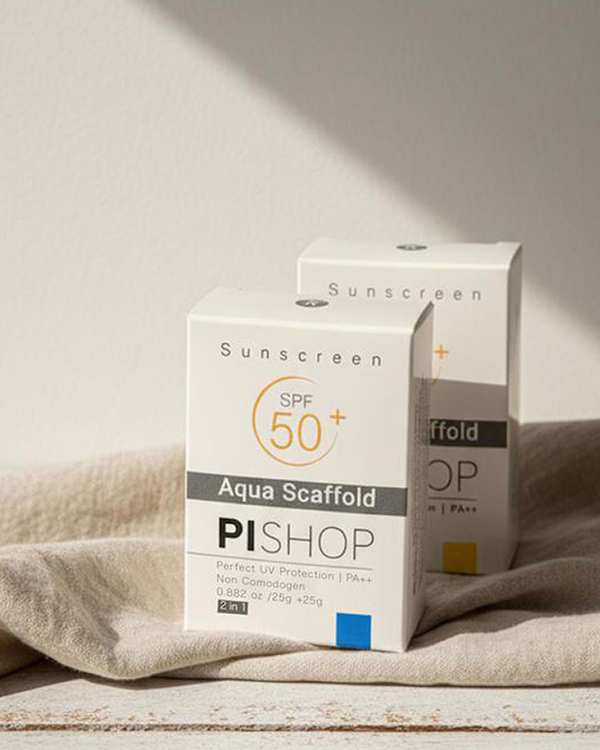کرم ضد آفتاب بی رنگ SPF50 پی PI مناسب پوست خشک حجم 50 میلی لیتر - تصویر 5