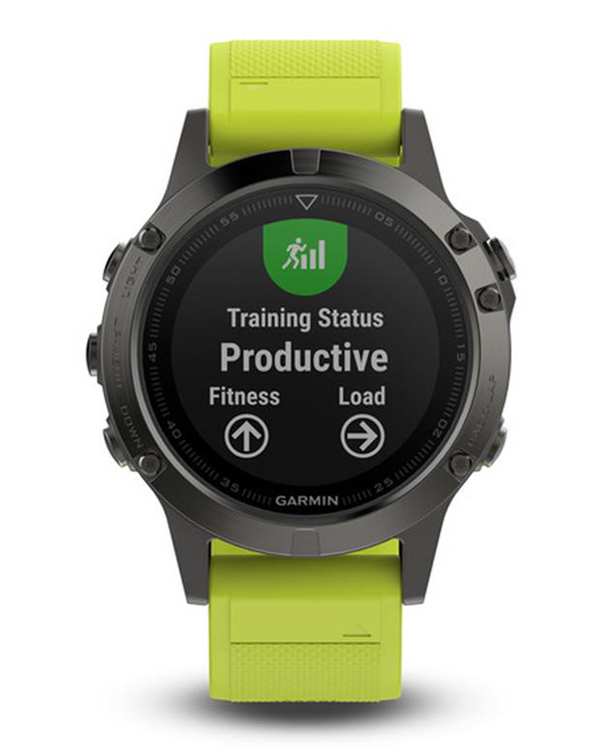 Garmin fenix 5 slate gray amp yellow