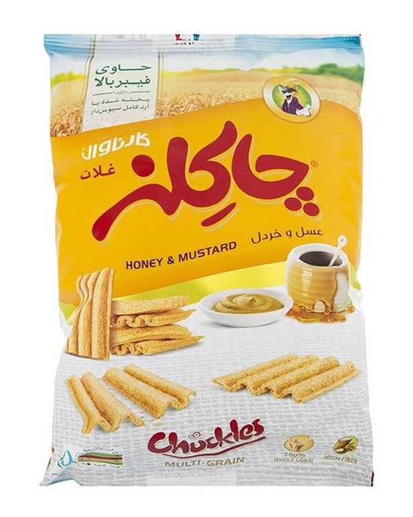 مولتی غلات عسل و خردل 75 گرمی چاکلز
