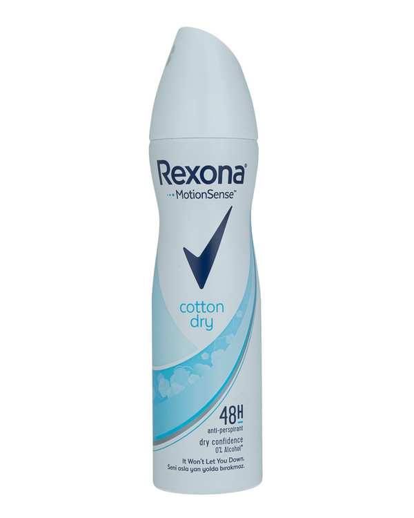 اسپری بدن زنانه 48 ساعته 200ml Cotton رکسونا
