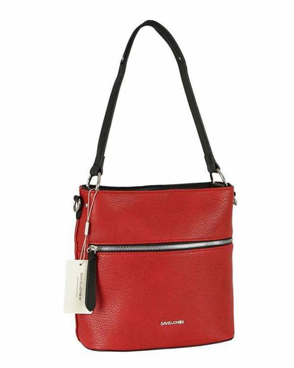 کیف زنانه دوشی مدل cm5900 قرمز دیوید جونز