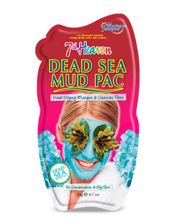 ماسک صورت حاوی گل و جلبک دریایی 7th Heaven Dead Sea Mud Pac مونته ژنه