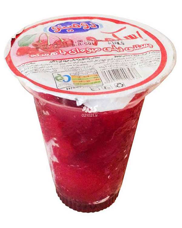 بستنی یخی میوه ای با هسته 120 گرمی اسکمو دمینو