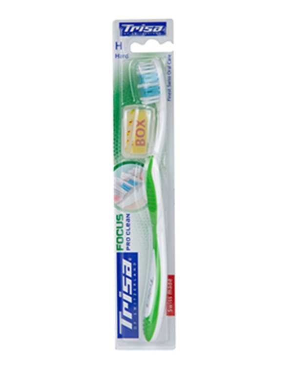 مسواک Focus Pro Clean با برس سخت تریزا - ارسال رنگ رندوم