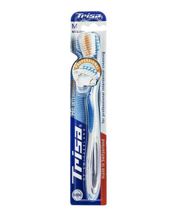 مسواک Pro Interdental با برس متوسط تریزا - ارسال رنگ رندوم