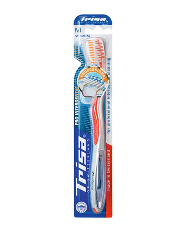 مسواک تریزا مدل Pro Interdental با برس متوسط
