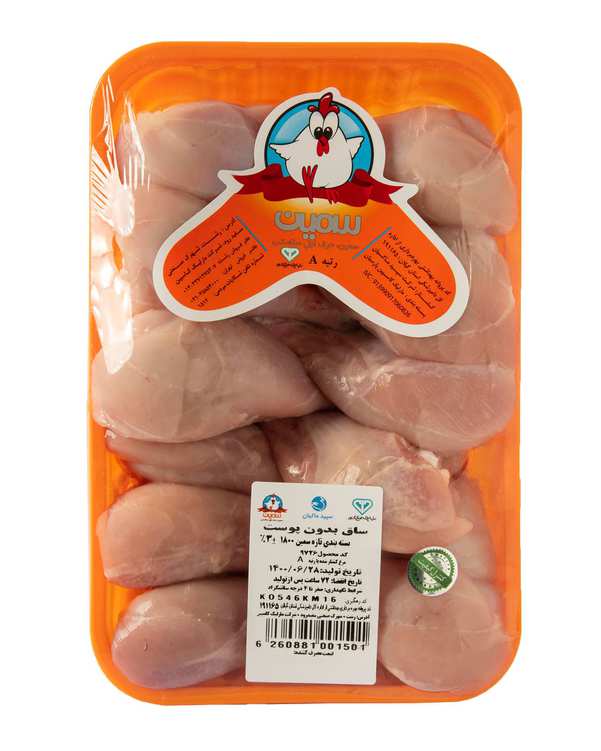 ساق مرغ بدون پوست 1800 گرمی سمین