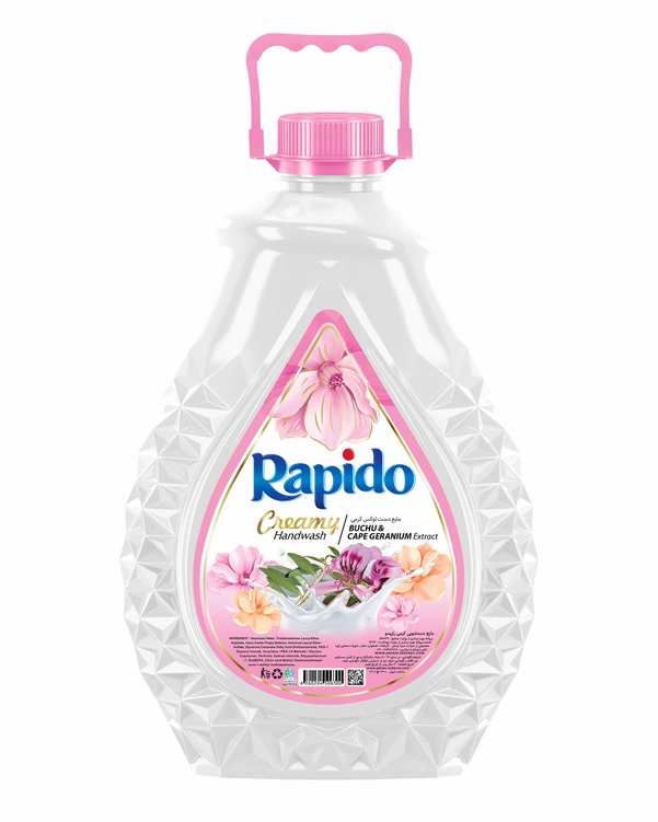 مایع دستشویی با عصاره گل شمعدانی صورتی 3000ml راپیدو