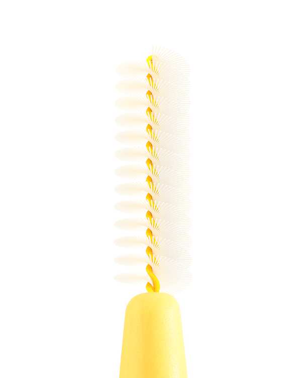 مسواک بین دندانی با برس نرم ته‏ په Original سایز 4 زرد بسته 6 عددی