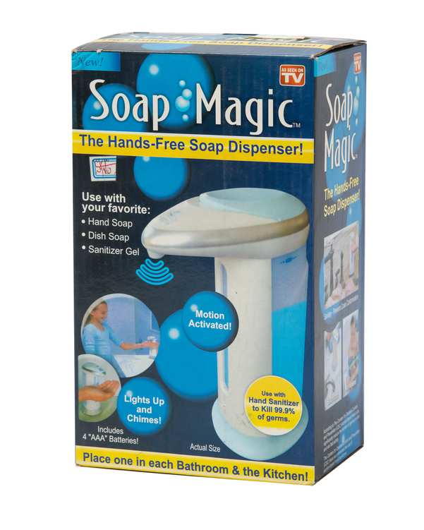 جا مایع دستشویی سنسوردار مدل Soap Magic NGO7470