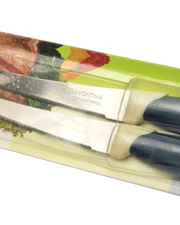 چاقو ترامونتینا Multicolor سرمه ای بسته 2 عددی