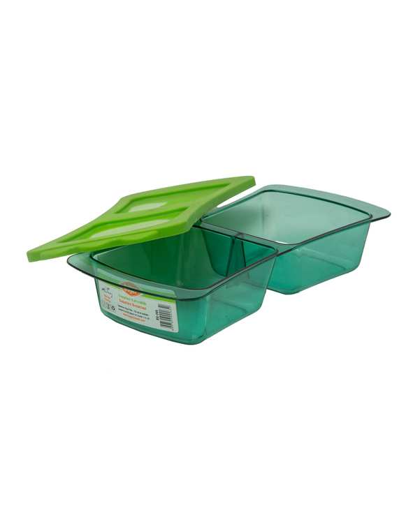 ظرف نگهدارنده پلاستیکی سبز باگر