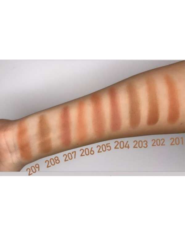 رژگونه تراکوتا کاپرا Kapra New مدل Terracotta Blush شماره 207 - تصویر 2