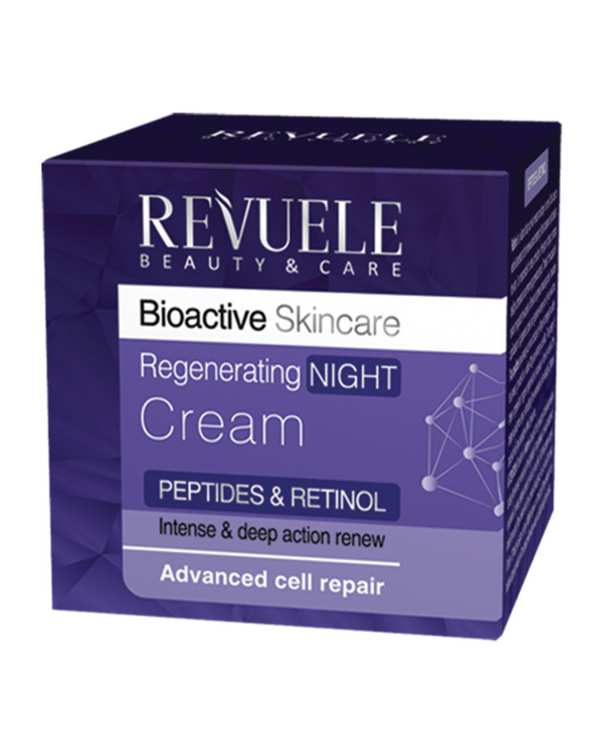 کرم شب بازسازی کننده قوی رویول Revuele مدل 50ml Bioactive Skincare ?>