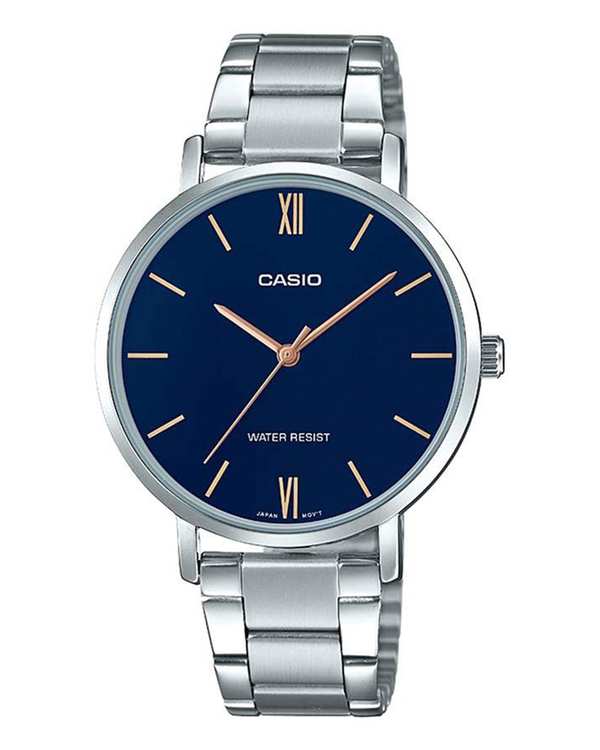 ساعت مچی زنانه عقربه ای کاسیو Casio مدل LTP-VT01D-2BUDF