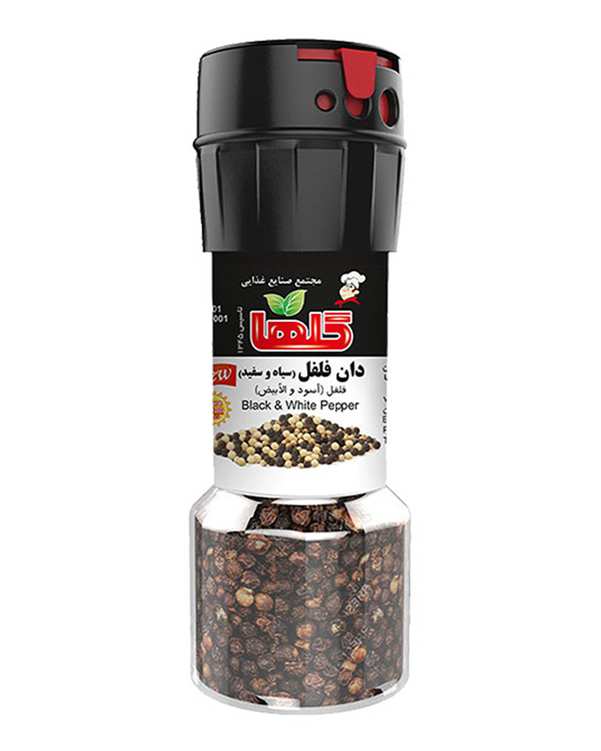دان فلفل سفید و سیاه گلها 40 گرم