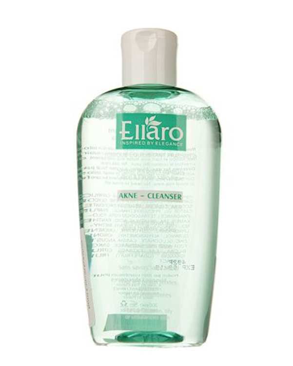 تونر پاک کننده صورت الارو Ellaro مدل Fresh Balancing مناسب پوست چرب و مستعد آکنه 200ml