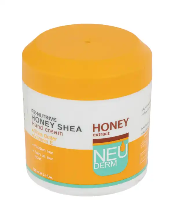 کرم دست نئودرم Neuderm مدل Re Nutrive Honey Shea حجم 150ml